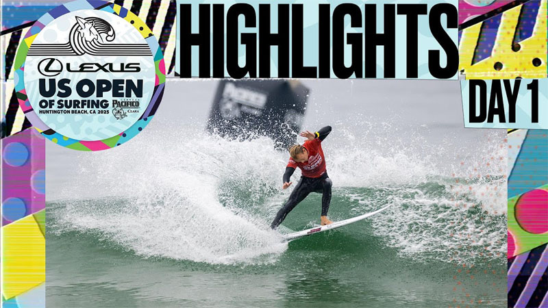 Highlights Día 1: Lexus US Open of Surfing