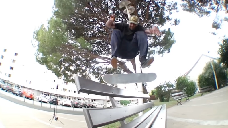 Skate session del team Stussy por el País Vasco