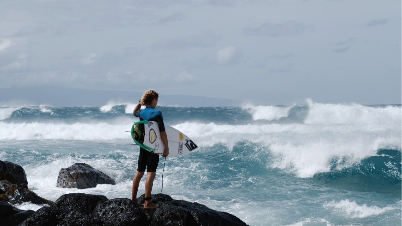 Kamiel Deraeve y su primer viaje a Hawaii 